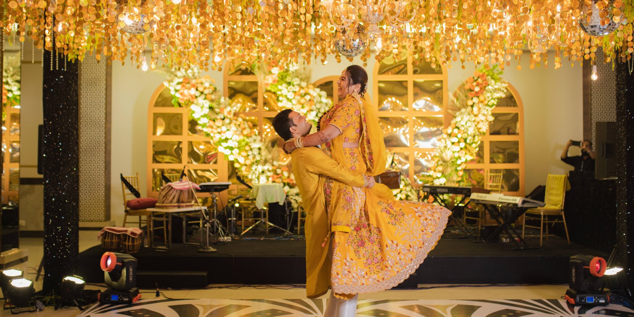 couple image from event management company.